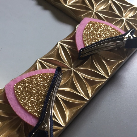 5/$25 cat ear hair clips - Picture 4 of 4